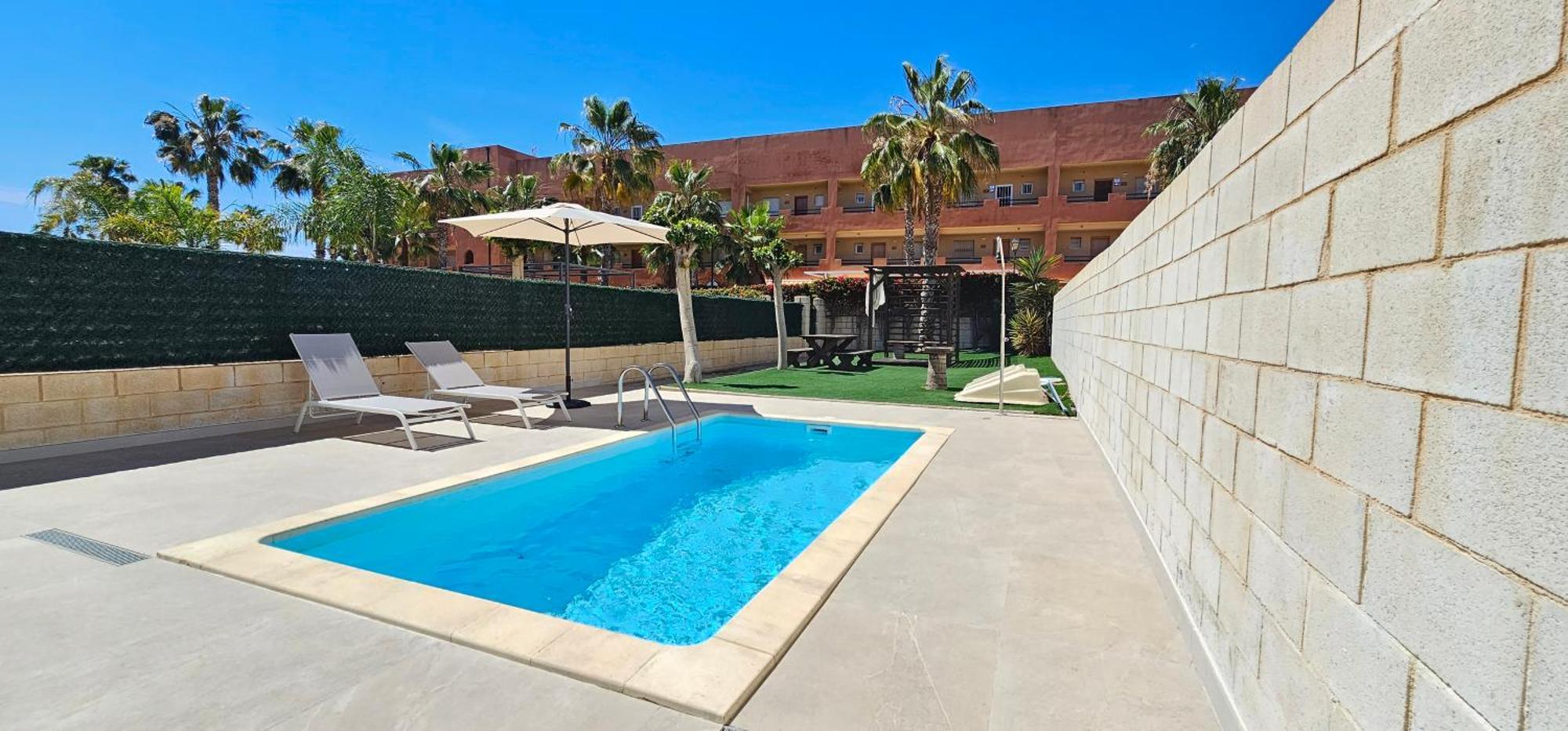 Homes Of Spain, Apartamentos Paraiso Vera Playa, Fatu Hiva, Bajo A Con Piscina Privada En Jardin Privado, Primera Linea De Playa, Wifi ภายนอก รูปภาพ