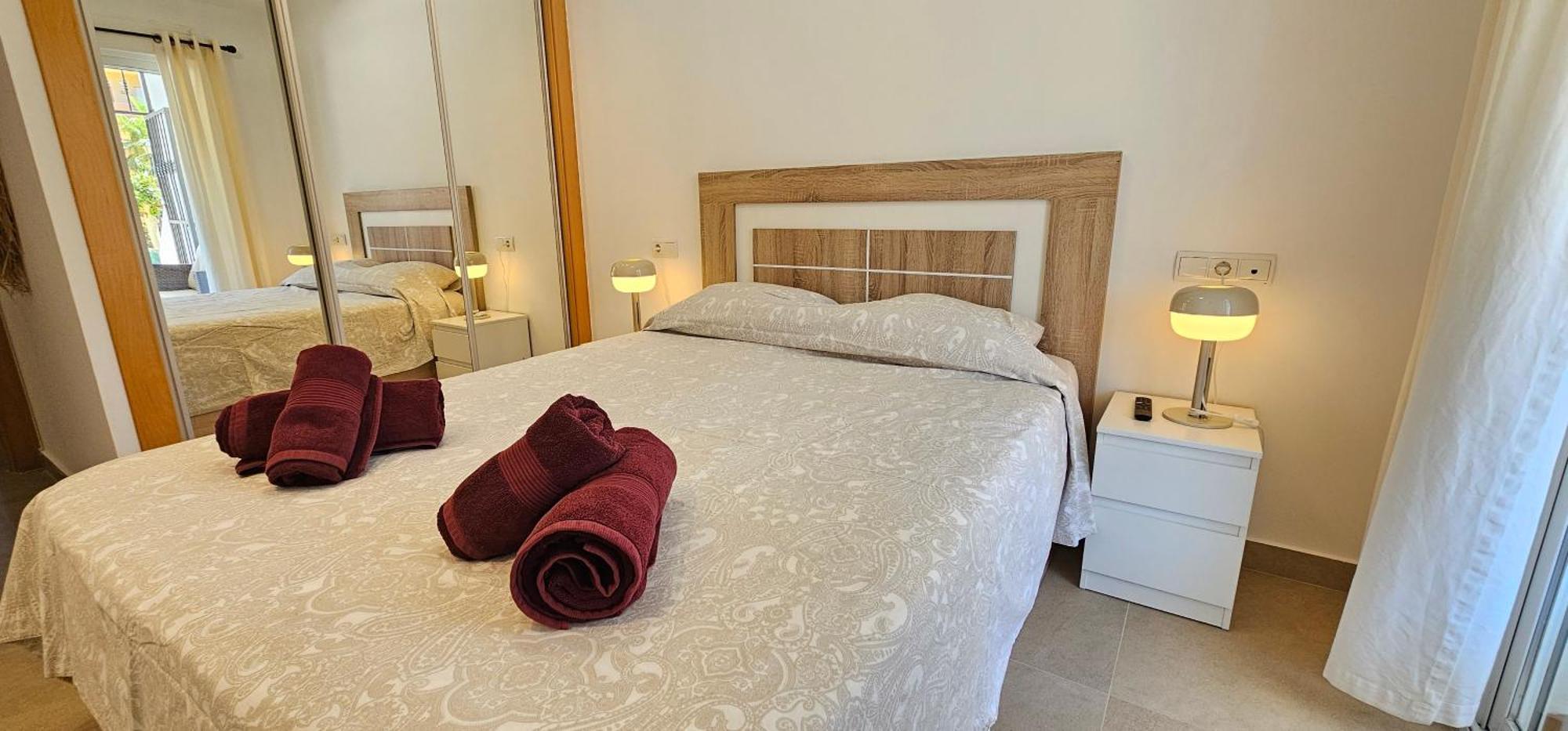 Homes Of Spain, Apartamentos Paraiso Vera Playa, Fatu Hiva, Bajo A Con Piscina Privada En Jardin Privado, Primera Linea De Playa, Wifi ภายนอก รูปภาพ