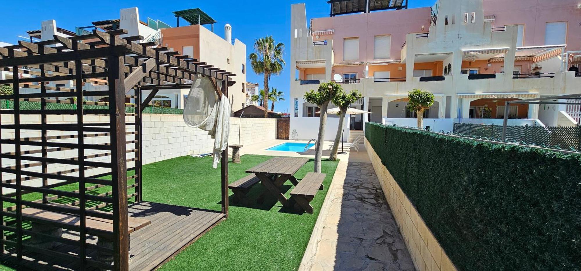 Homes Of Spain, Apartamentos Paraiso Vera Playa, Fatu Hiva, Bajo A Con Piscina Privada En Jardin Privado, Primera Linea De Playa, Wifi ภายนอก รูปภาพ
