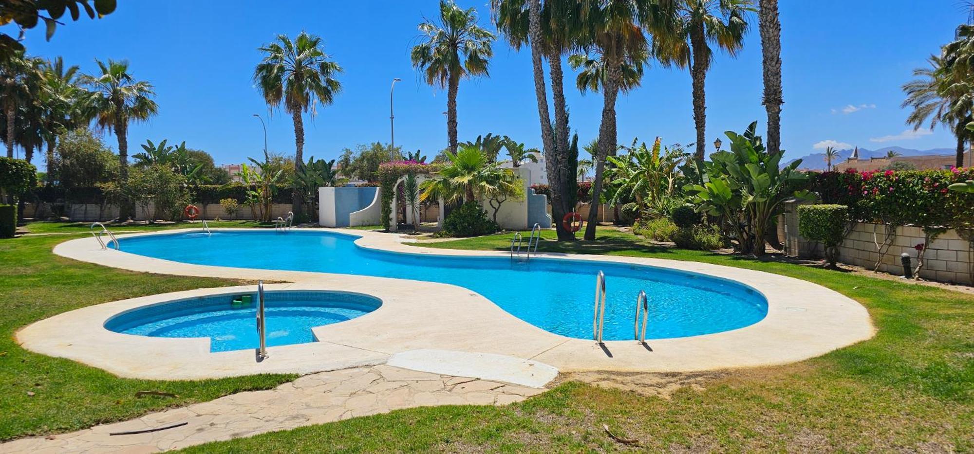Homes Of Spain, Apartamentos Paraiso Vera Playa, Fatu Hiva, Bajo A Con Piscina Privada En Jardin Privado, Primera Linea De Playa, Wifi ภายนอก รูปภาพ