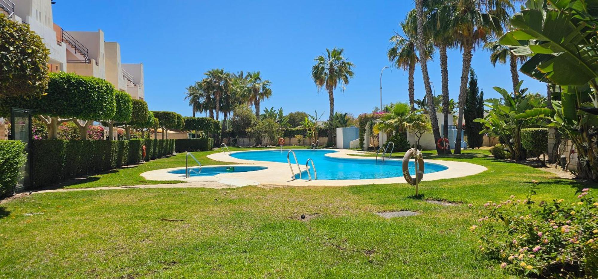 Homes Of Spain, Apartamentos Paraiso Vera Playa, Fatu Hiva, Bajo A Con Piscina Privada En Jardin Privado, Primera Linea De Playa, Wifi ภายนอก รูปภาพ