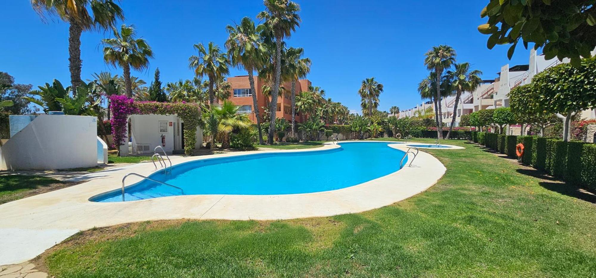 Homes Of Spain, Apartamentos Paraiso Vera Playa, Fatu Hiva, Bajo A Con Piscina Privada En Jardin Privado, Primera Linea De Playa, Wifi ภายนอก รูปภาพ